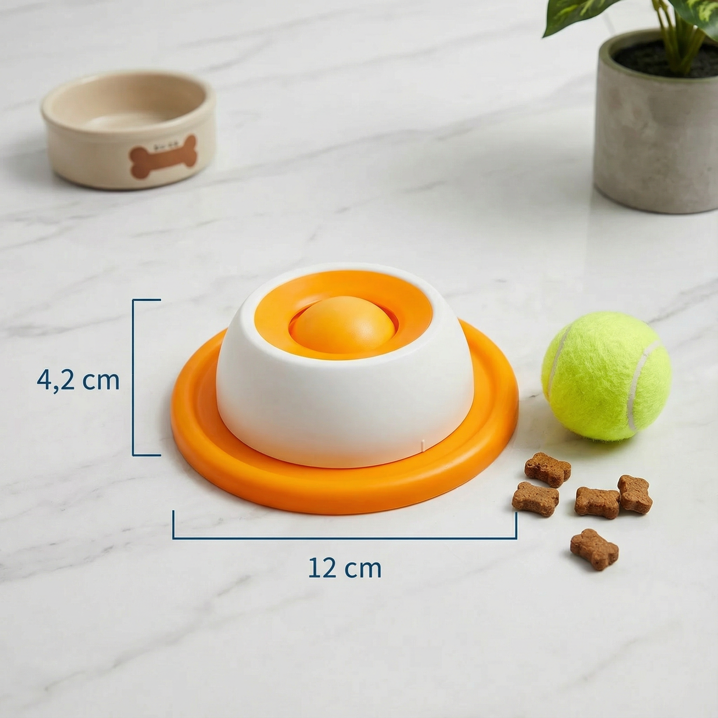 Interaktiver Leckspielzeug Snackteller für Hunde – Slow Feeding & Beschäftigung